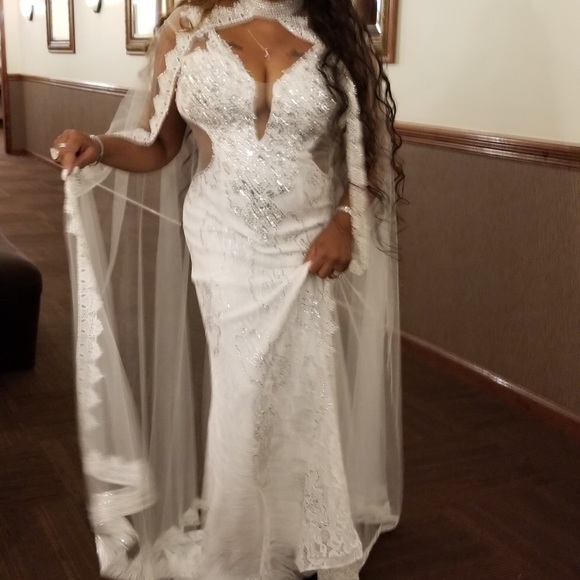 Wedding dress evening gown - Picture 1 of 2